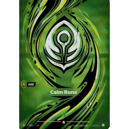 Calm Rune (R02a) (R02a) - Vendetta Foil