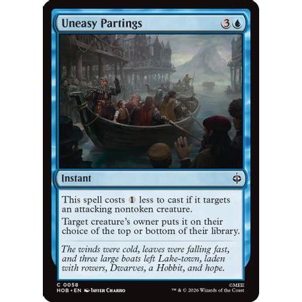 Uneasy Partings (HOB-058) - The Hobbit Foil
