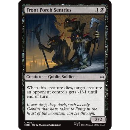 Front Porch Sentries (HOB-067) - The Hobbit