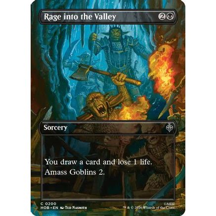 Rage into the Valley (Borderless) (HOB-200) - The Hobbit