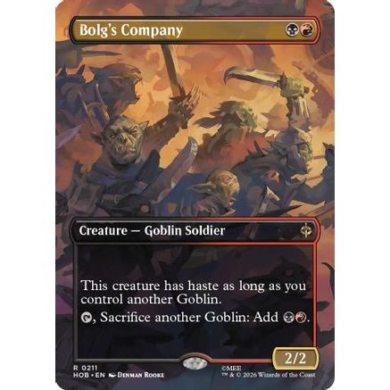 Bolg's Company (Borderless) (HOB-211) - The Hobbit