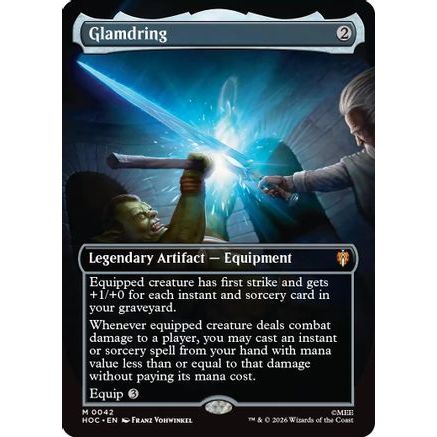 Glamdring (Borderless) (HOC-042) - The Hobbit: Eternal-Legal Foil
