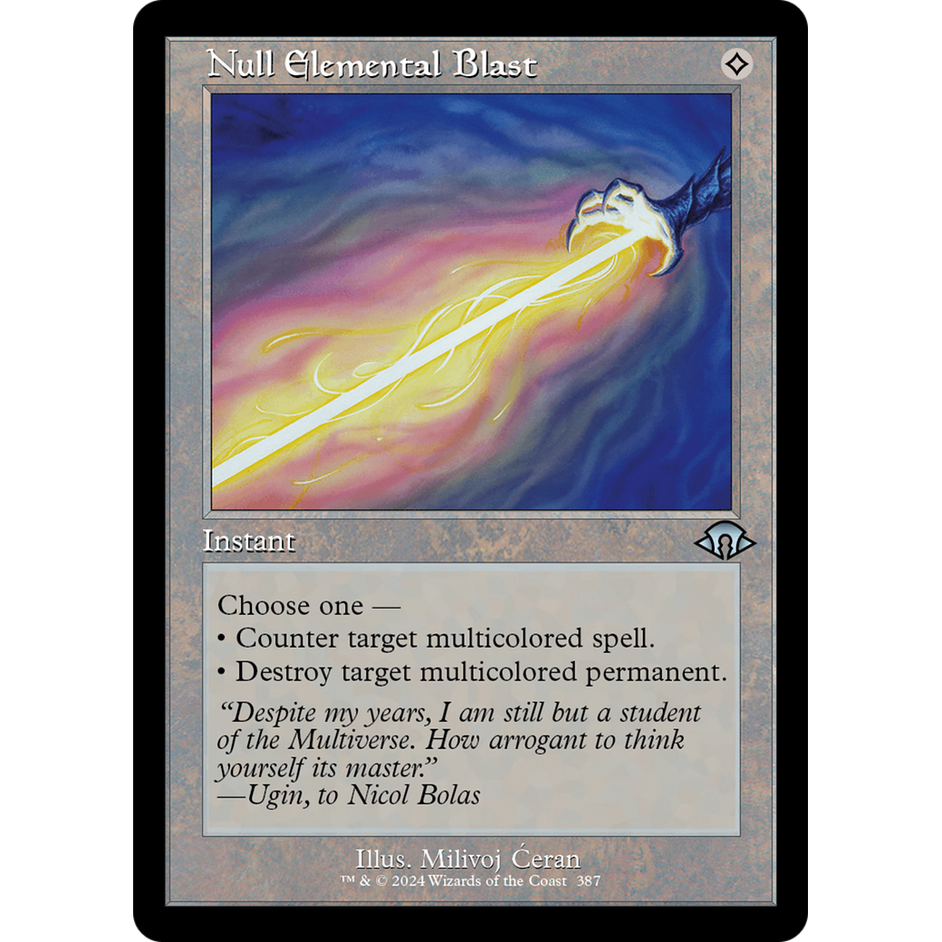 Null Elemental Blast (MH3-387) - Modern Horizons 3