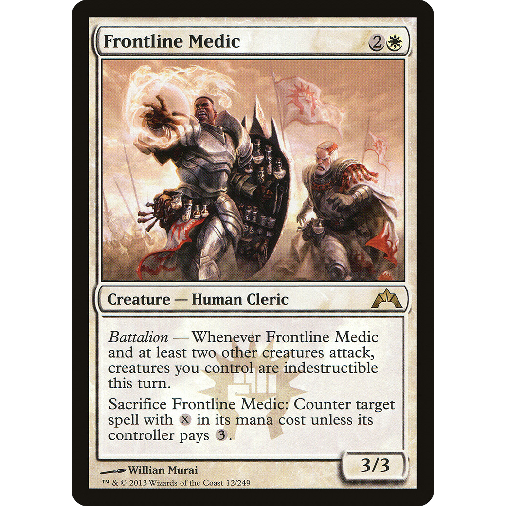 Frontline Medic (GTC-012) - Gatecrash Foil