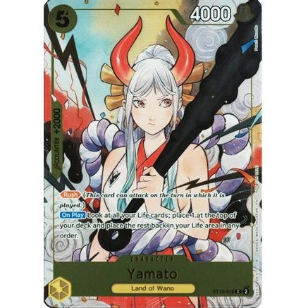 Yamato (Dash Pack 2025) (ST13-016) - One Piece Promotion Cards Foil