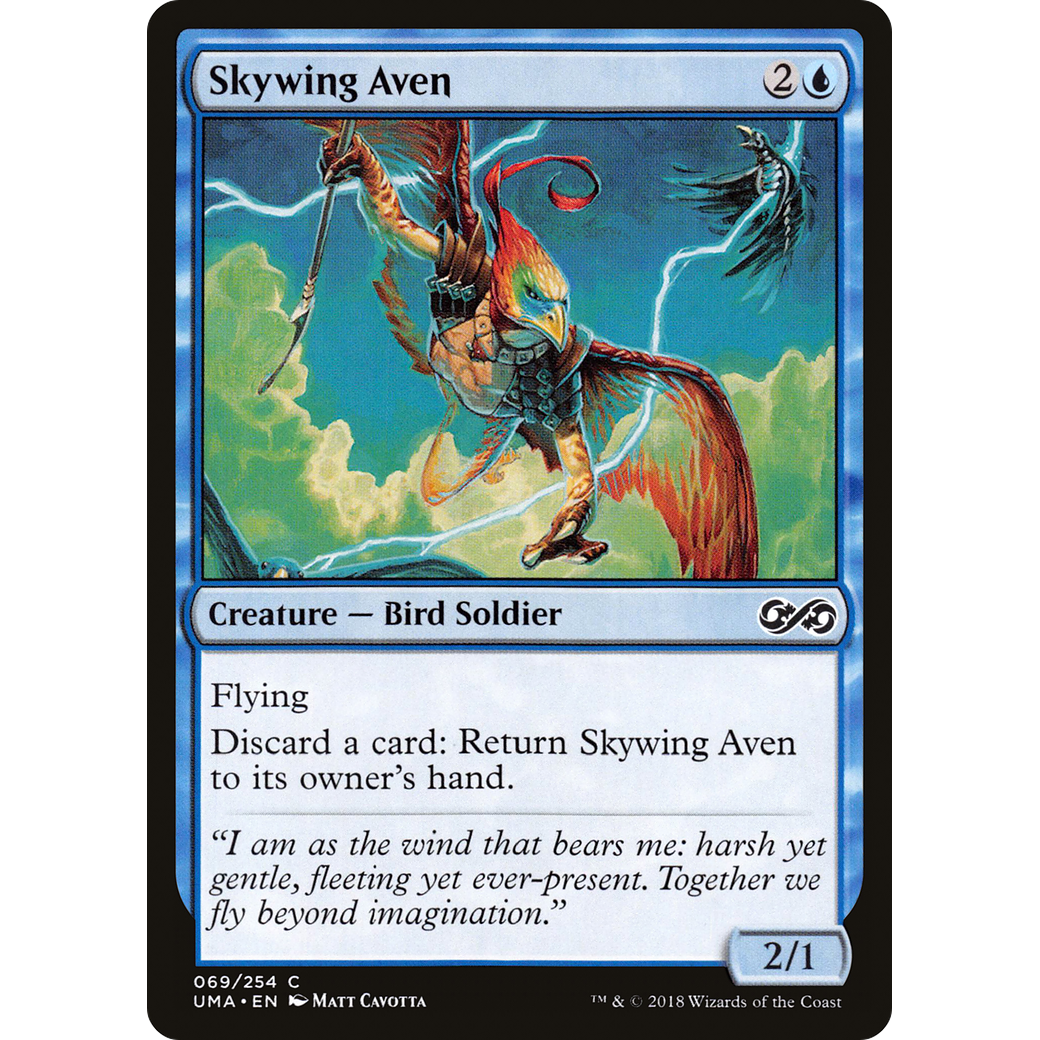 Skywing Aven (UMA-069) - Ultimate Masters Foil