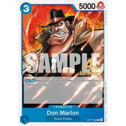 Don Marlon (OP17-052) - The World's Strongest Warriors Release Event Cards