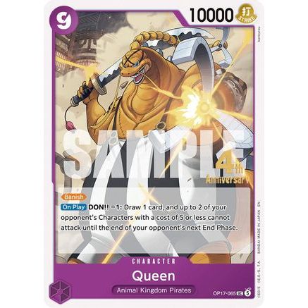 Queen (OP17-065) - The World's Strongest Warriors Release Event Cards