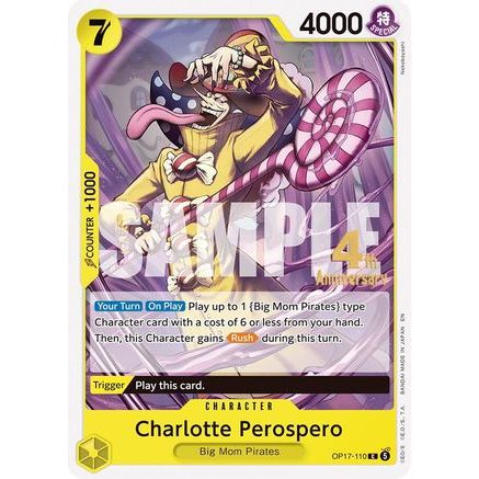 Charlotte Perospero (OP17-110) - The World's Strongest Warriors Release Event Cards