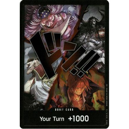 DON!! Card (Alternate Art) (The Four Emperors) - The World's Strongest Warriors