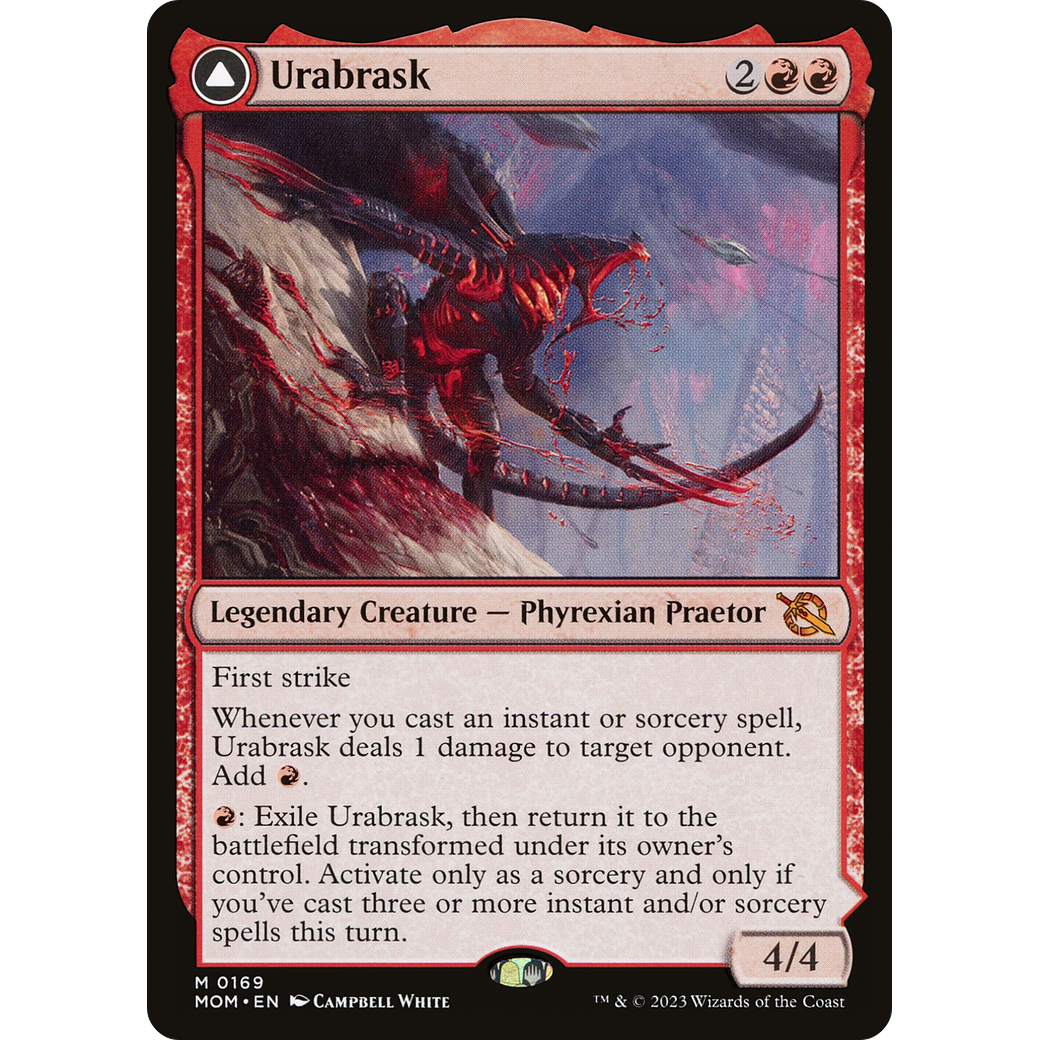Urabrask // The Great Work (MOM-169) - March of the Machine Foil