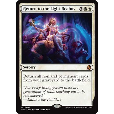 Return to the Light Realms (FRA-020) - Reality Fracture Foil