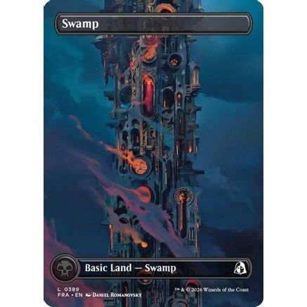 Swamp (Borderless) (0389) (FRA-389) - Reality Fracture Foil