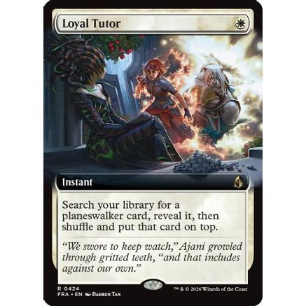 Loyal Tutor (Extended Art) (FRA-424) - Reality Fracture