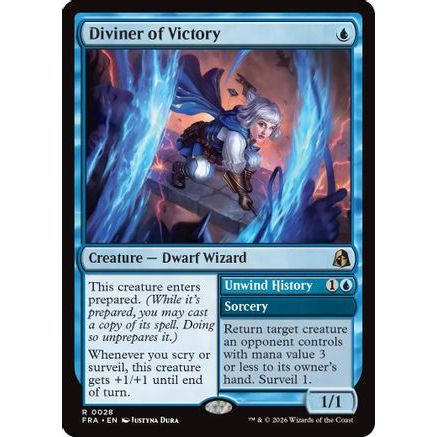 Diviner of Victory (FRA-028) - Reality Fracture Foil
