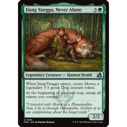 Jiang Yanggu, Never Alone (FRA-261) - Reality Fracture Foil