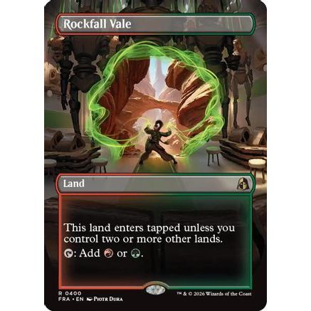 Rockfall Vale (Borderless) (FRA-400) - Reality Fracture Foil