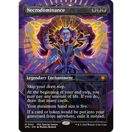 Necrodominance (Borderless) (SPG-165) - Special Guests Foil