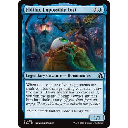 Fblthp, Impossibly Lost (FRA-213) - Reality Fracture Foil