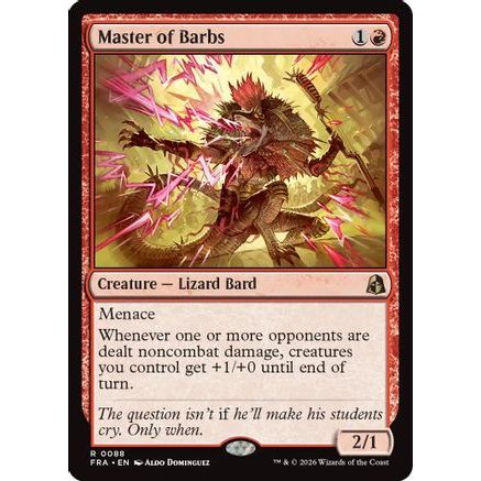 Master of Barbs (FRA-088) - Reality Fracture Foil