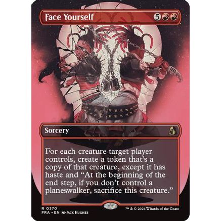 Face Yourself (Borderless) (FRA-370) - Reality Fracture Foil