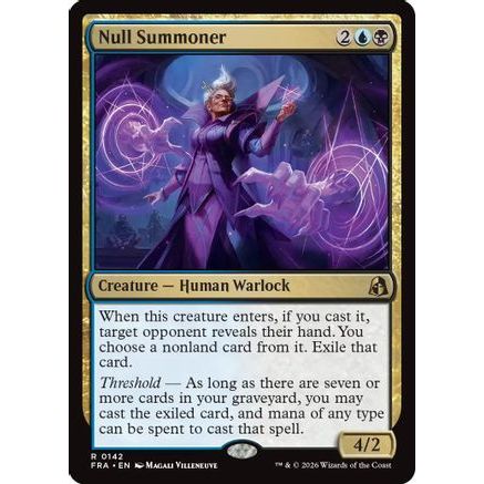 Null Summoner (FRA-142) - Reality Fracture Foil