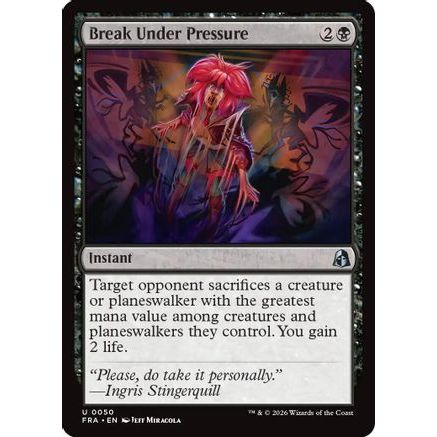 Break Under Pressure (FRA-050) - Reality Fracture Foil