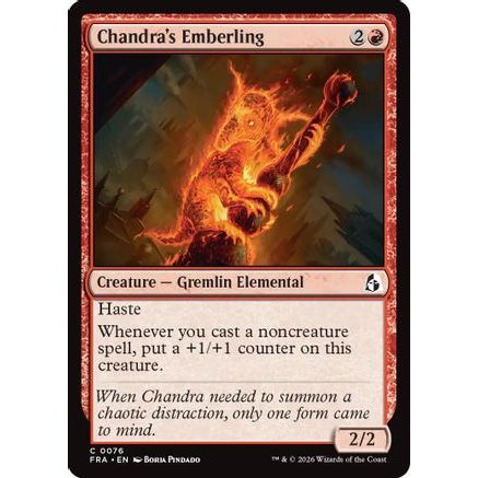 Chandra's Emberling (FRA-076) - Reality Fracture Foil