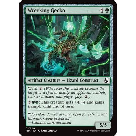 Wrecking Gecko (FRA-120) - Reality Fracture Foil