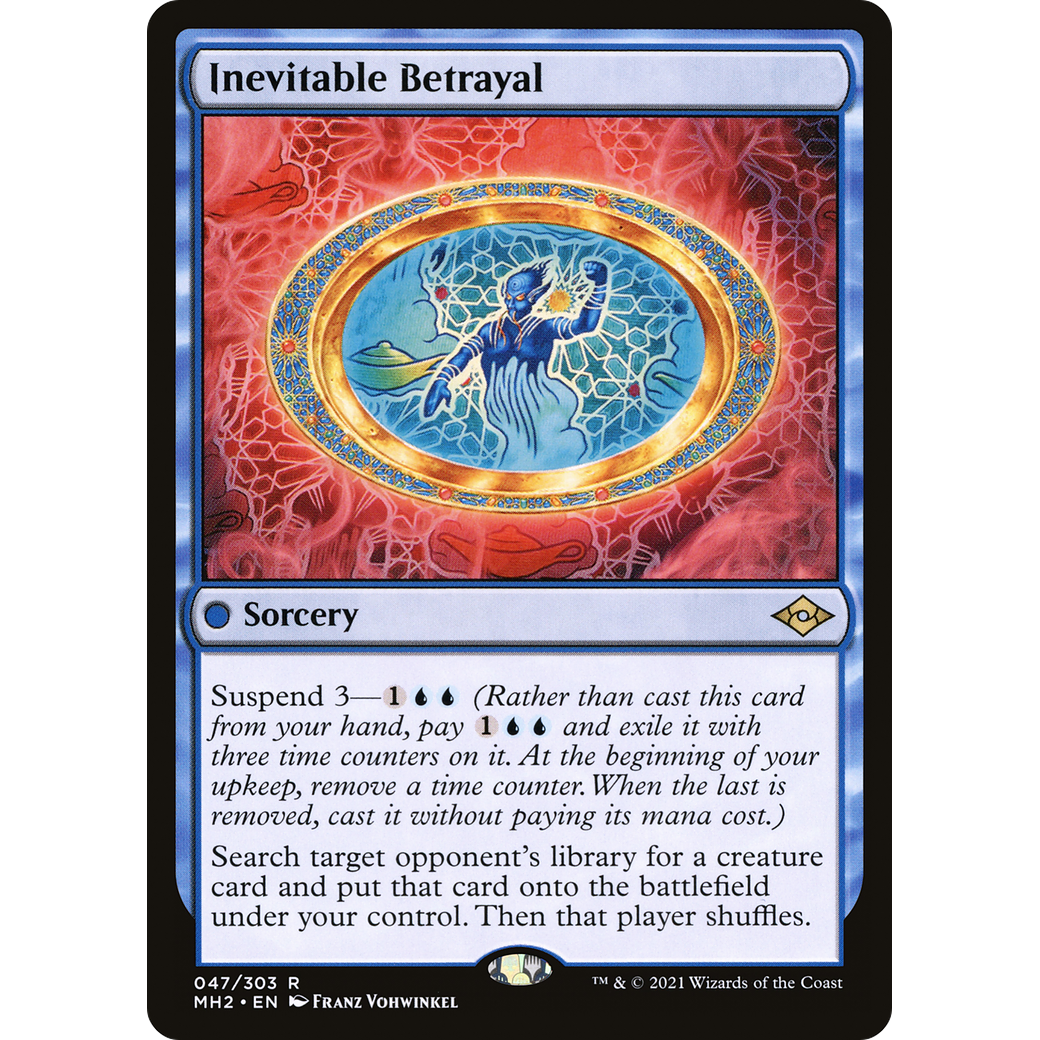 Inevitable Betrayal (MH2-047) - Modern Horizons 2 Foil