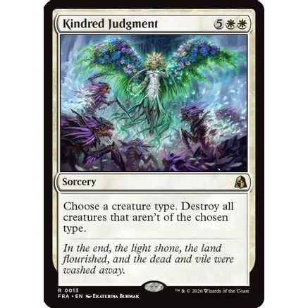 Kindred Judgment (FRA-013) - Reality Fracture Foil