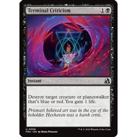 Terminal Criticism (FRA-068) - Reality Fracture Foil