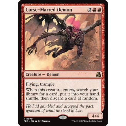 Curse-Marred Demon (FRA-079) - Reality Fracture Foil
