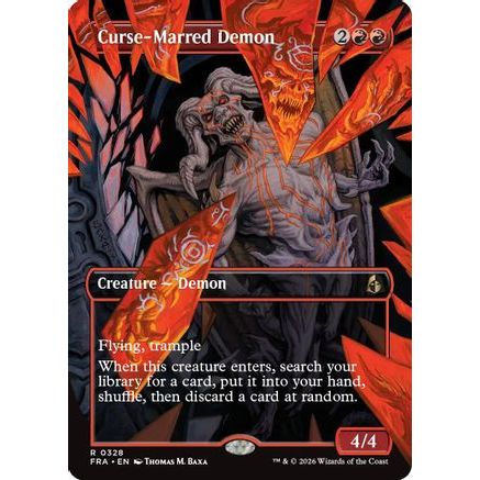 Curse-Marred Demon (Borderless) (FRA-328) - Reality Fracture