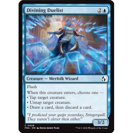Divining Duelist (FRA-029) - Reality Fracture
