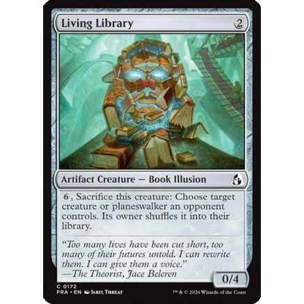 Living Library (FRA-172) - Reality Fracture Foil