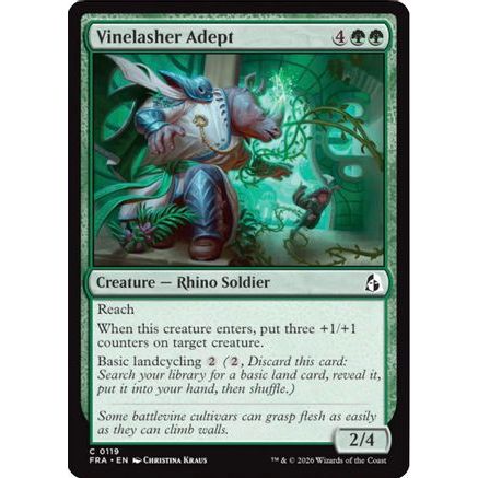 Vinelasher Adept (FRA-119) - Reality Fracture Foil