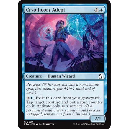 Cryotheory Adept (FRA-027) - Reality Fracture Foil