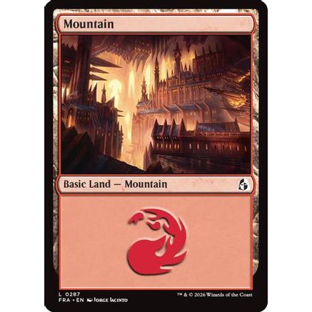 Mountain (0287) (FRA-287) - Reality Fracture Foil