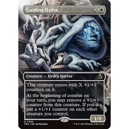 Guiding Hydra (Borderless) (FRA-360) - Reality Fracture Foil