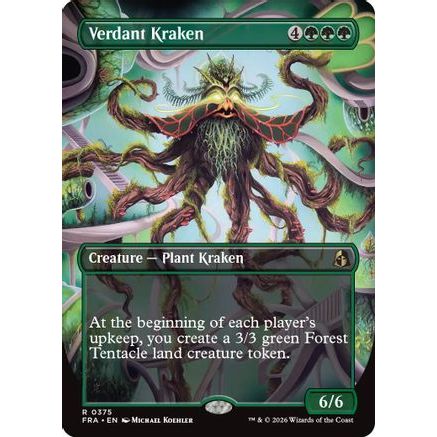 Verdant Kraken (Borderless) (FRA-375) - Reality Fracture