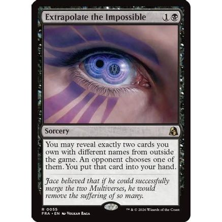 Extrapolate the Impossible (FRA-055) - Reality Fracture Foil