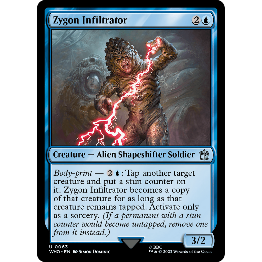Zygon Infiltrator (WHO-063) - Doctor Who