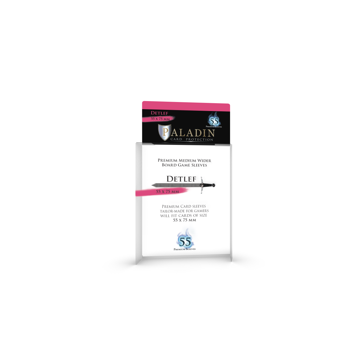 Paladin Card Protectors - Clear Gloss Regular Size: Ragnar – 54x86mm