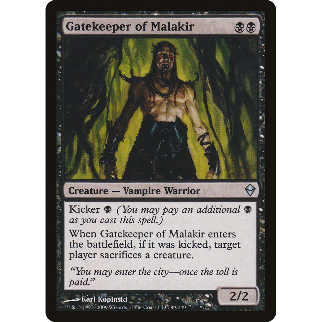 Gatekeeper of Malakir (ZEN-089) - Zendikar