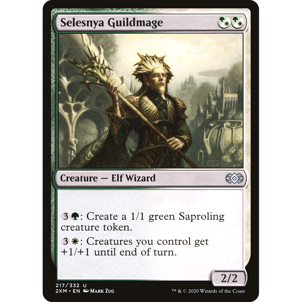 Selesnya Guildmage (2XM-217) - Double Masters