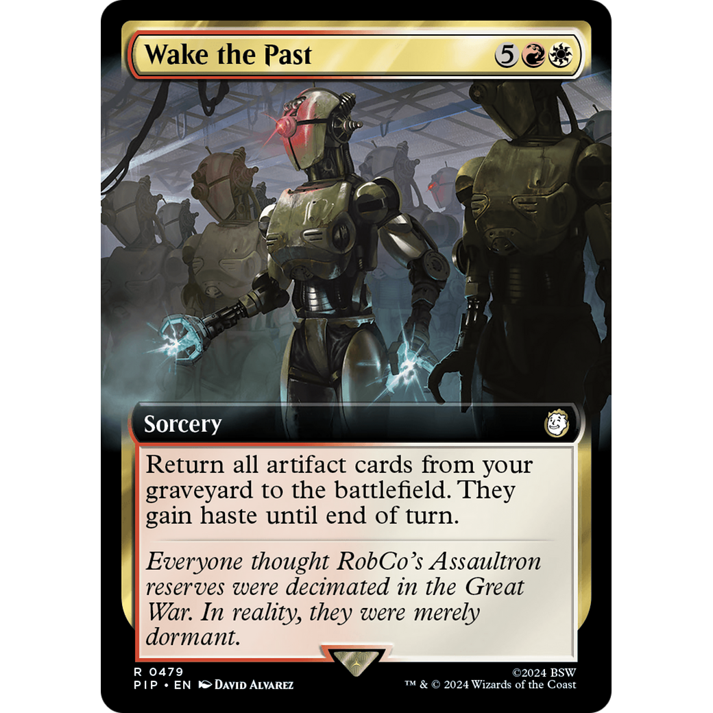 Wake the Past (PIP-479) - Fallout: (Extended Art) Foil