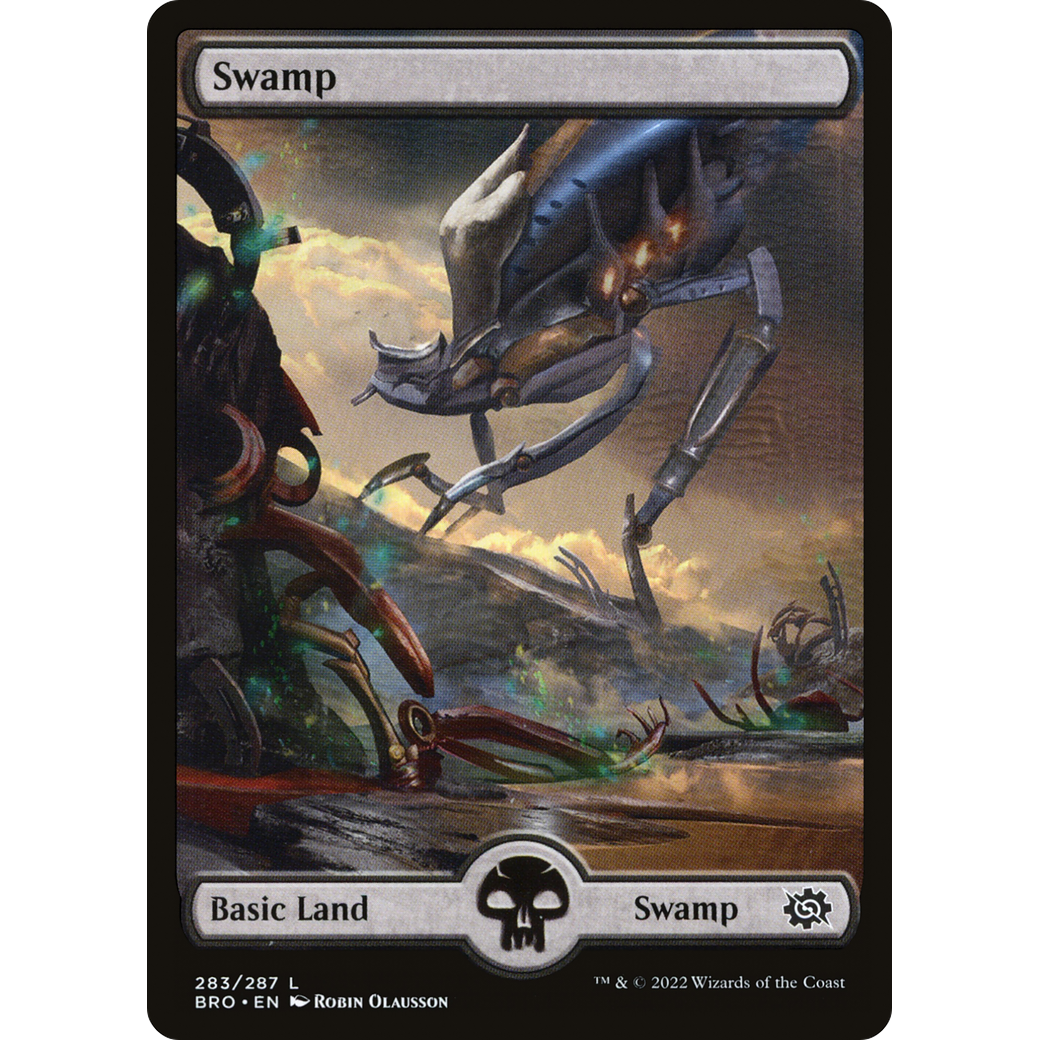 Swamp (283) - Full Art (BRO-283) - The Brothers' War