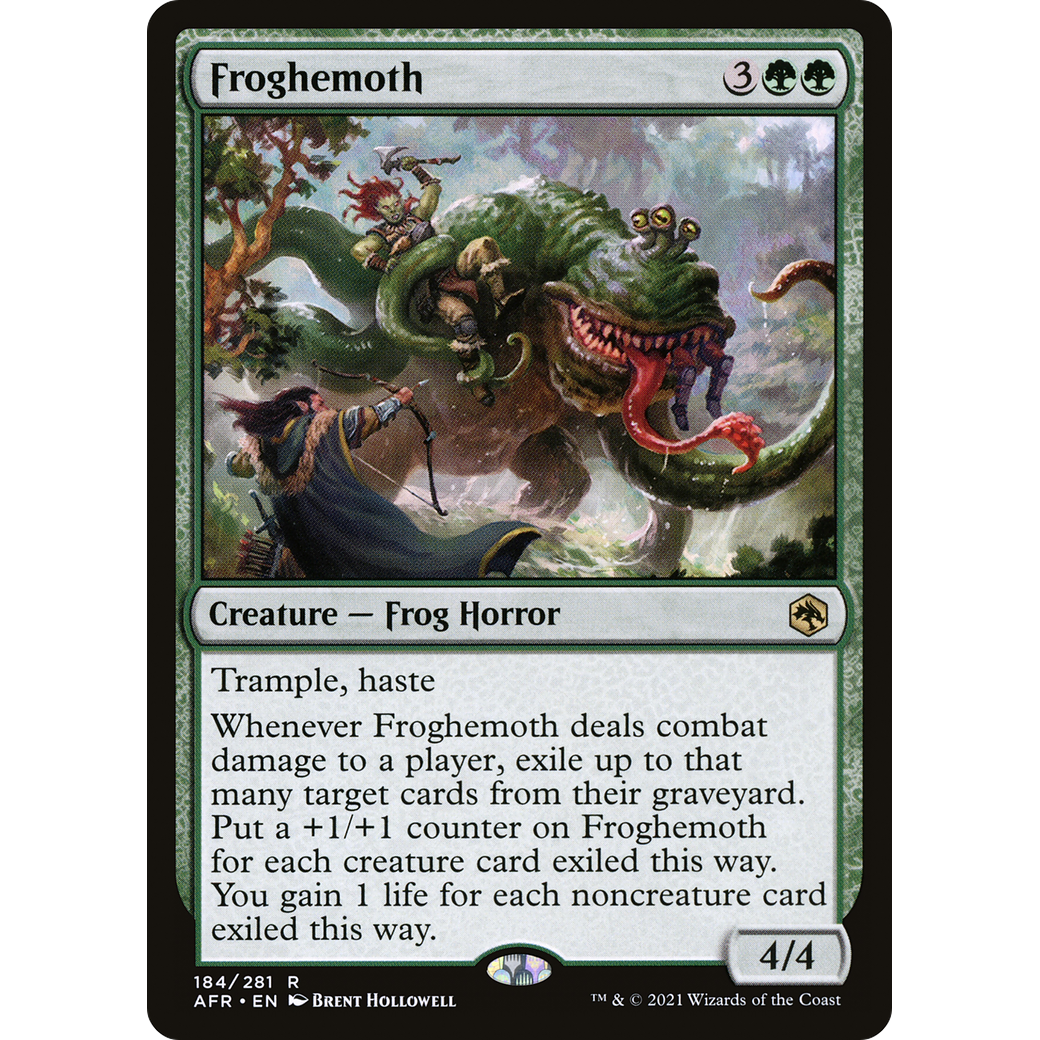 Froghemoth (AFR-184) - Adventures in the Forgotten Realms Foil