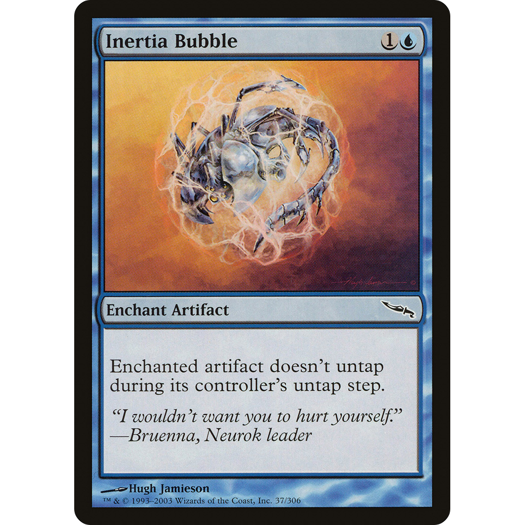 Inertia Bubble (MRD-037) - Mirrodin